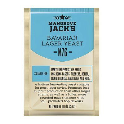 Пивні дріжджі Mangrove Jack's Bavarian Lager M76, 10 г 2897 фото
