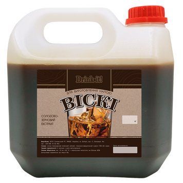 Солодово-зерновий екстракт Drink it Віскі, 4 кг 16768 фото