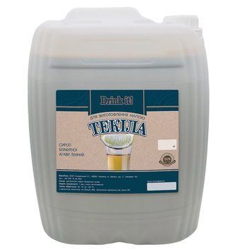 Сироп агави Drink it Текіла (темний), 14 кг 16976 фото