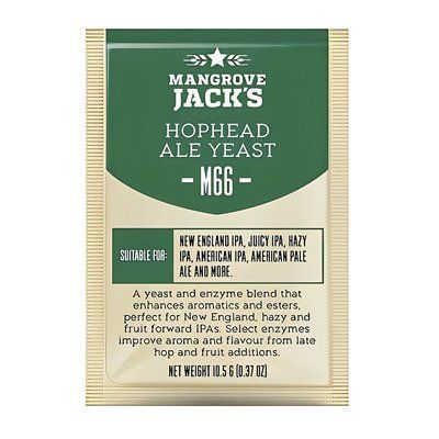 Пивні дріжджі Mangrove Jack's M66 HopHead Ale, 10 г 3434 фото