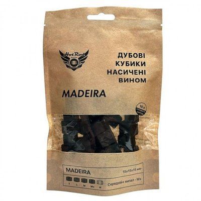 Кубики дубові Hot Rod M+ насичені вином Мадера, на 10 л 16987 фото