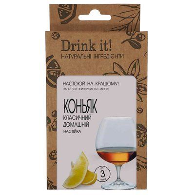 Набір для настоювання Drink it Коньяк класичний домашній 16650 фото
