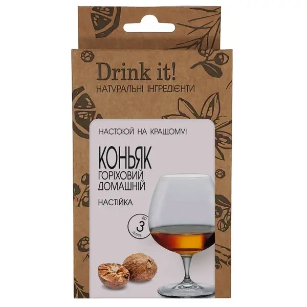 Купить Набор для настаивания Drink it Коньяк ореховый домашний 16651 в интернет магазине Винороб