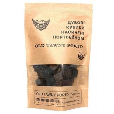 Кубики дубові Hot Rod M+ насичені портвейном, на 10 л 16992 фото