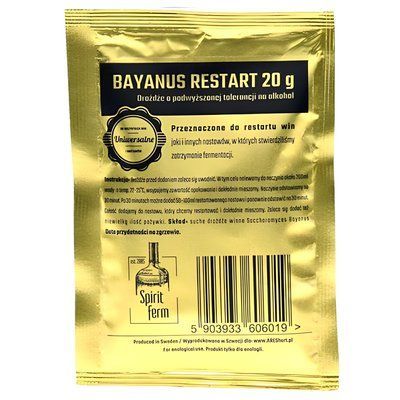 Винні дріжджі Spirit Ferm Bayanus Restart, 20 г 16607 фото