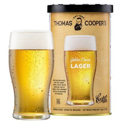 Пивная смесь Coopers Golden Crown Lager на 23 л 1159 фото