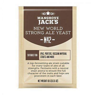 Пивні дріжджі Mangrove Jack's CS Yeast M42 New World Strong Ale, 10 г 1263 фото