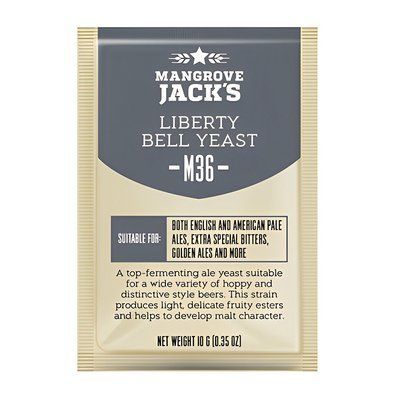 Пивні дріжджі Mangrove Jack's M36 Liberty Bell, 10 г 1279 фото