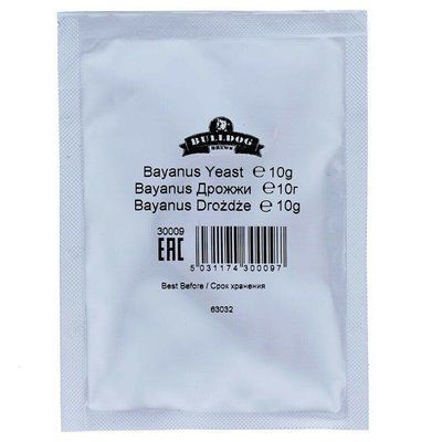 Дріжджі винні Bulldog Bayanys Yeast, 10 г 17001 фото