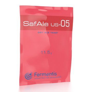 Дрожжи пивные Fermentis US-05, 11,5 г 1122 фото