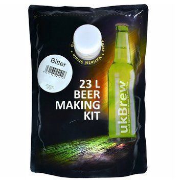 Пивний екстракт UK BREW Bitter на 23 літри (протермінований) 1138 фото