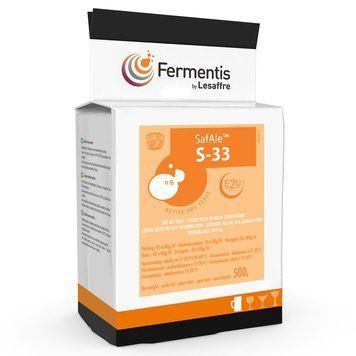 Дрожжи пивные Fermentis S-33, 500 г 1126 фото