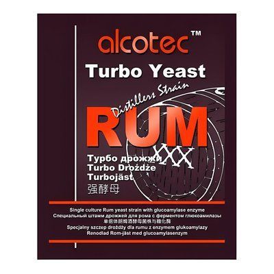 Турбо-дріжджі Alcotec Rum Turbo, 73 г (протерміновані) 7046_1 фото